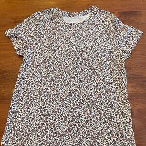 Reitmans Floral Patterned Short Sleeve Tee